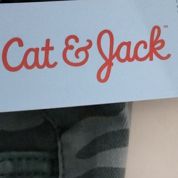 NWT: "Cat & Jack" girls bib overalls - Picture 5 of 11